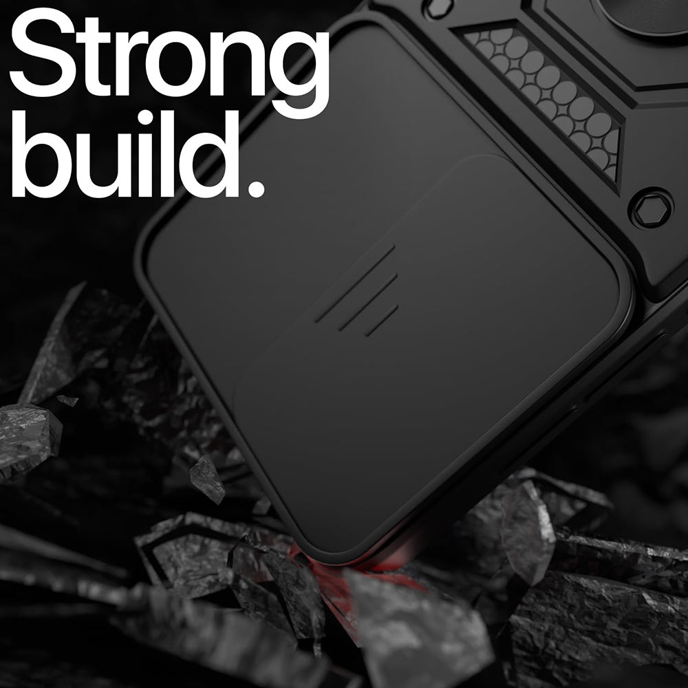 Funda para OnePlus Nord 5, Techsuit, CamShield, Negra