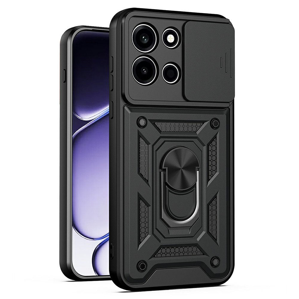 Funda para OnePlus Nord 6, Techsuit, CamShield, Negra