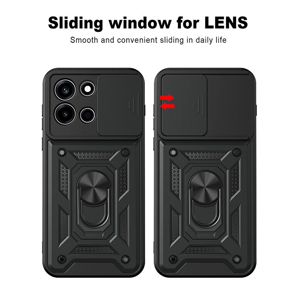 Funda para OnePlus Nord 6, Techsuit, CamShield, Negra