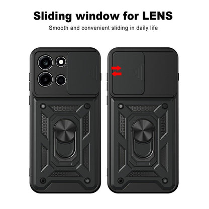 Funda para OnePlus Nord 6, Techsuit, CamShield, Negra