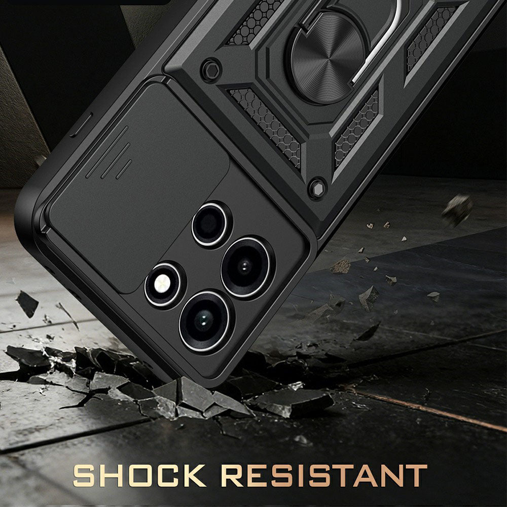 Funda para OnePlus Nord 6, Techsuit, CamShield, Negra