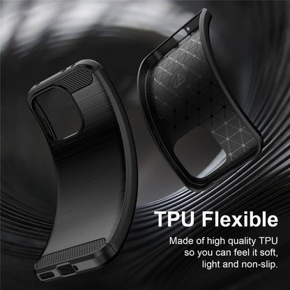 Funda para OnePlus Nord 6, Techsuit, Carbono, Negra