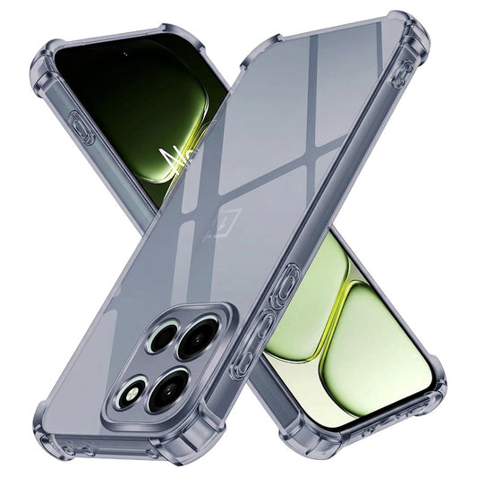 Funda para OnePlus Nord 6, Techsuit, Transparente a prueba de golpes, Ahumada