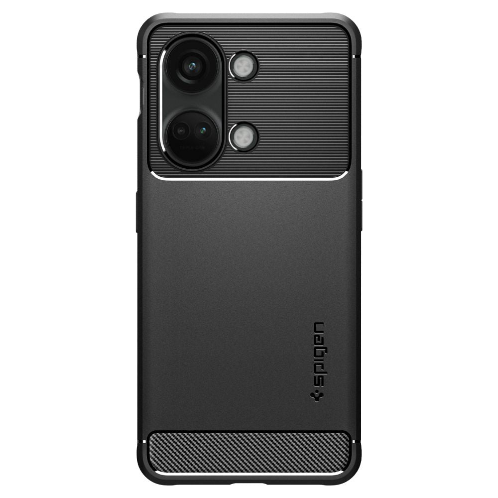 Funda para OnePlus Nord 3, Spigen, Rugged Armour, Negro ACS05197 