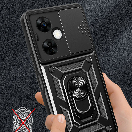 Funda para OnePlus Nord CE 3 Lite, Techsuit, CamShield, Negra