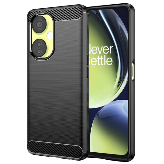 Funda para OnePlus Nord CE 3 Lite, Techsuit, Carbono, Negra