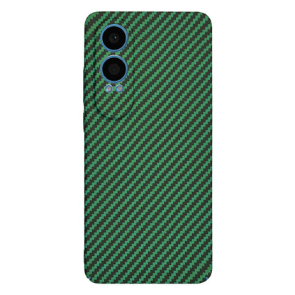 Funda para OnePlus Nord CE4 Lite, Techsuit, Carbonite FiberShell, Verde