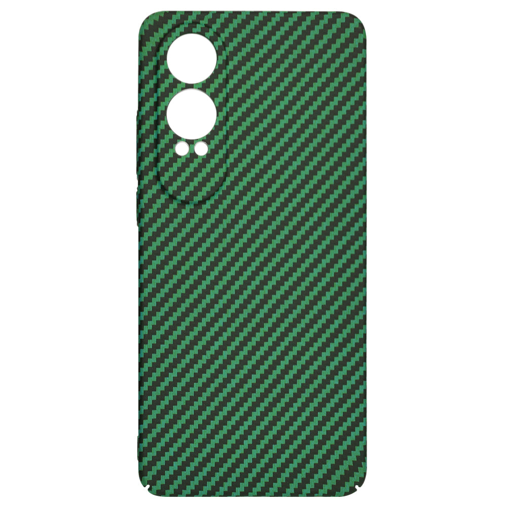 Funda para OnePlus Nord CE4 Lite, Techsuit, Carbonite FiberShell, Verde