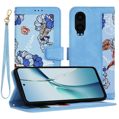 Funda para OnePlus Nord CE4 Lite, Techsuit, FlipCraft, Azul