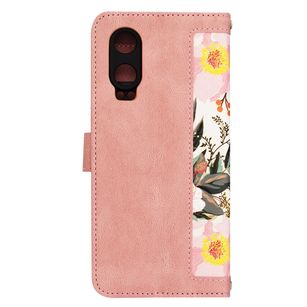 Funda para OnePlus Nord CE4 Lite, Techsuit, FlipCraft, Rosa