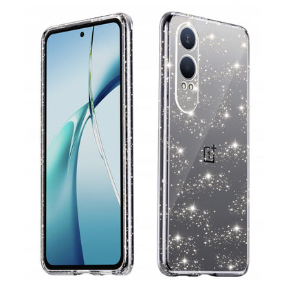 Funda para OnePlus Nord CE4 Lite, Techsuit, SparkleSkin, Transparente