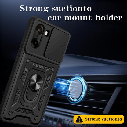 Funda para OnePlus Nord CE5, Techsuit, CamShield, Negra