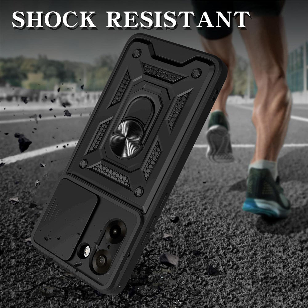 Funda para OnePlus Nord CE5, Techsuit, CamShield, Negra