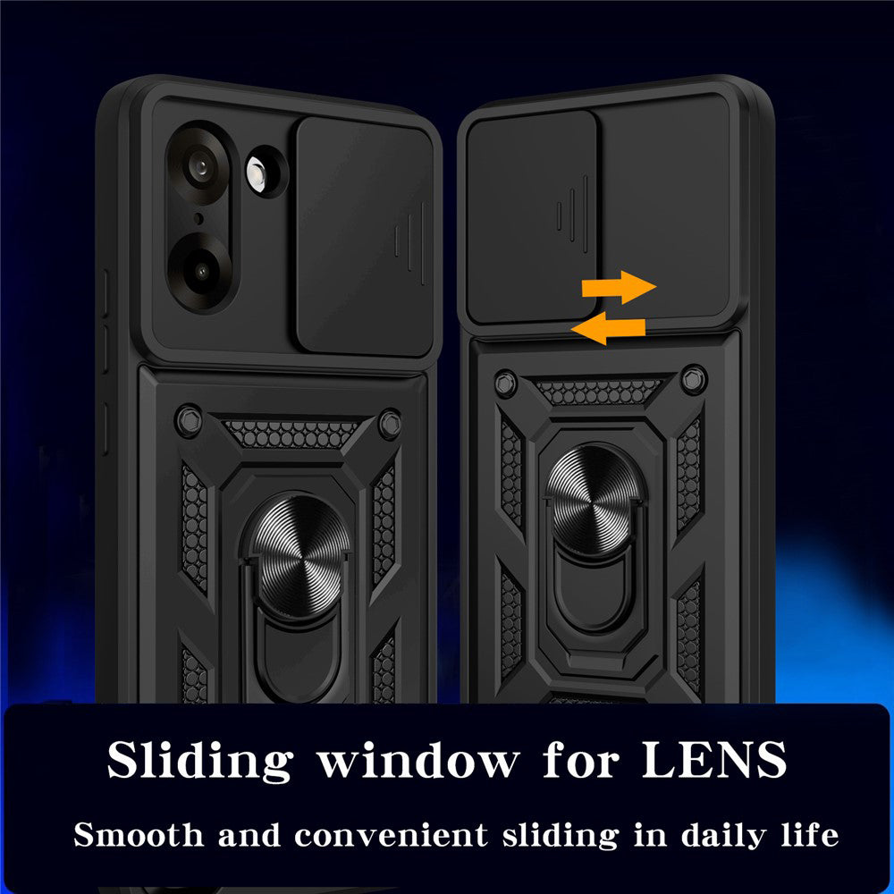 Funda para OnePlus Nord CE5, Techsuit, CamShield, Negra