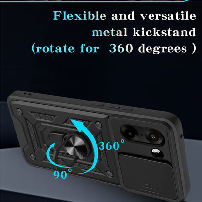 Funda para OnePlus Nord CE5, Techsuit, CamShield, Negra