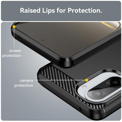 Funda para OnePlus Nord CE5, Techsuit, Carbono, Negra