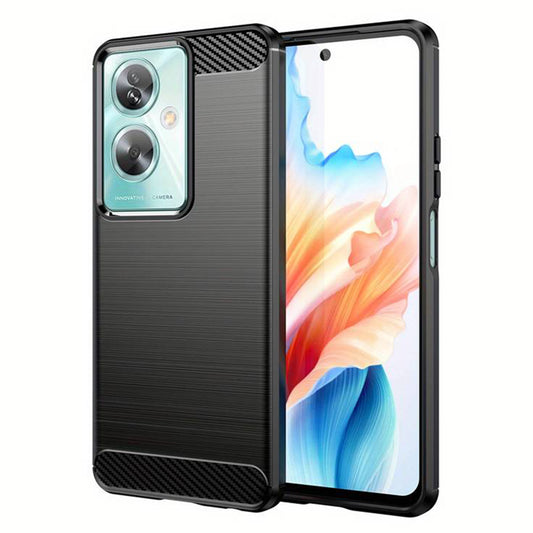 Funda para OnePlus Nord N30 SE / Oppo A79, Techsuit, Carbono, Negra