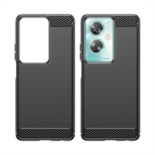 Funda para OnePlus Nord N30 SE / Oppo A79, Techsuit, Carbono, Negra