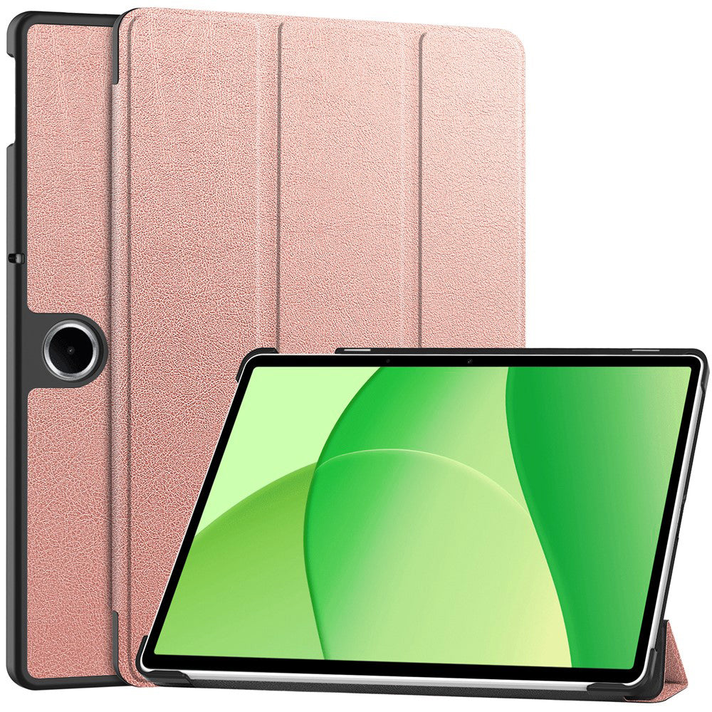 Funda para OnePlus Pad Lite / Oppo Pad SE, Techsuit, FoldPro, Rosa Dorada
