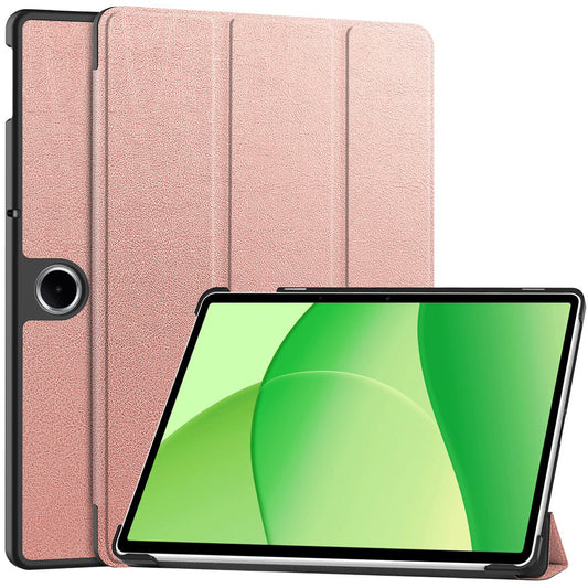 Funda para OnePlus Pad Lite / Oppo Pad SE, Techsuit, FoldPro, Rosa Dorada
