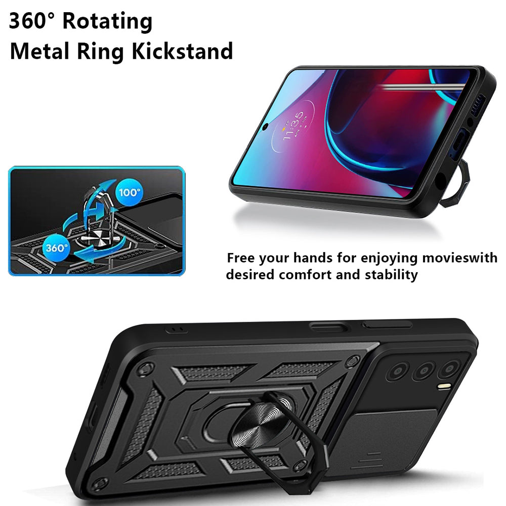 Funda para Oppo A16s / A54s / A16, Techsuit, CamShield, Negra