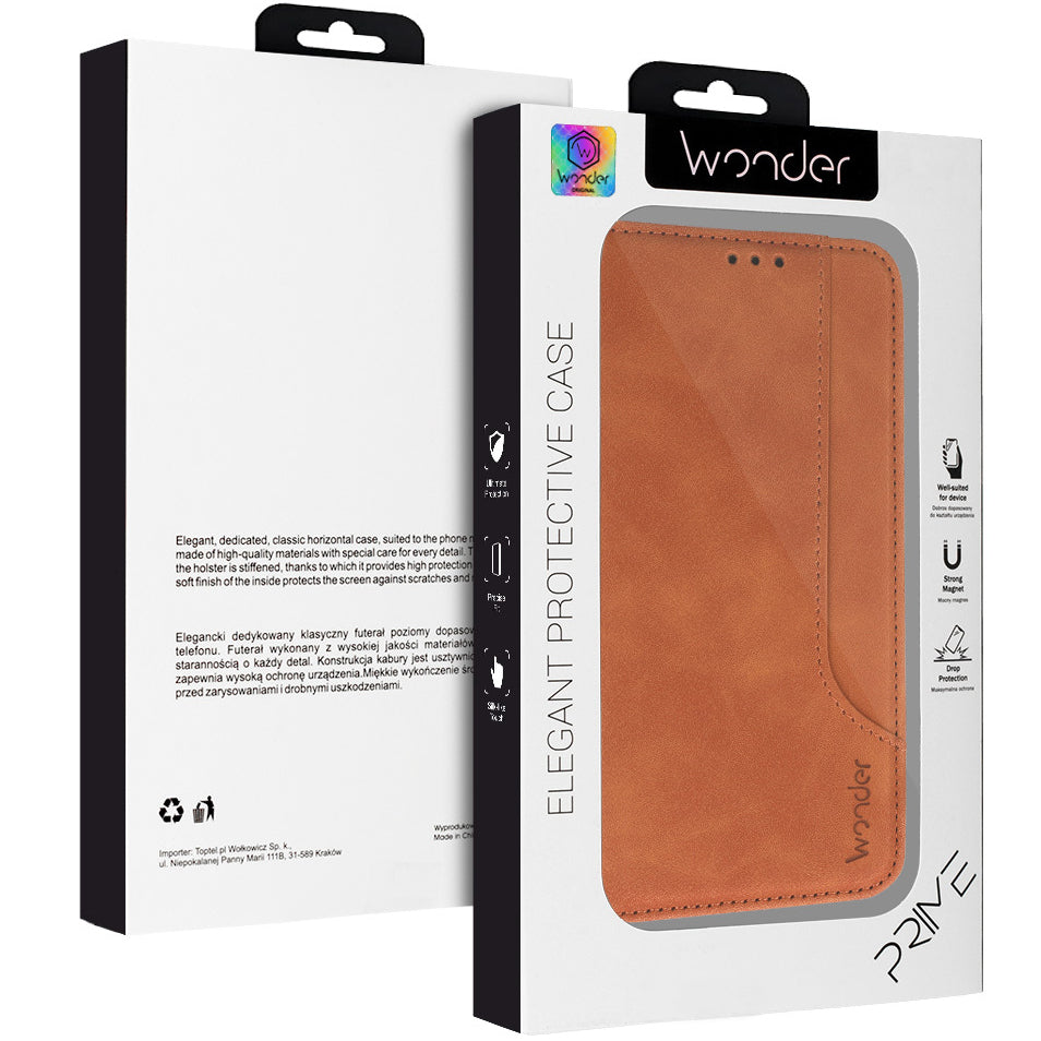 Funda para Oppo A18 / A38, Wonder, Prime, Marrón 