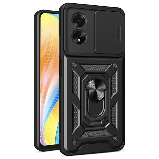 Funda para Oppo A18 / A38, Techsuit, CamShield, Negra