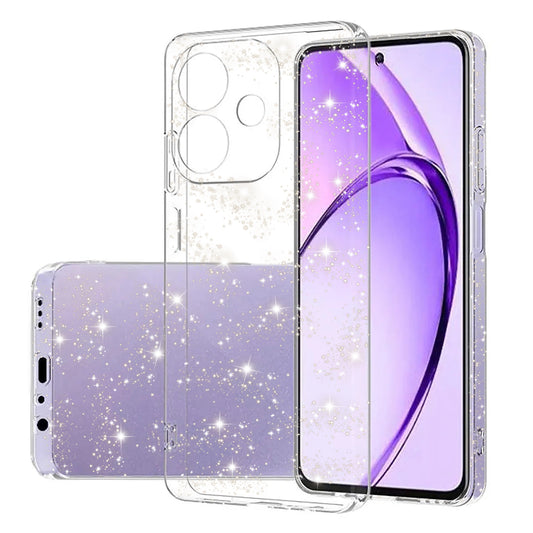 Funda para Oppo A3 4G / A3 5G, Techsuit, SparkleSkin, Transparente