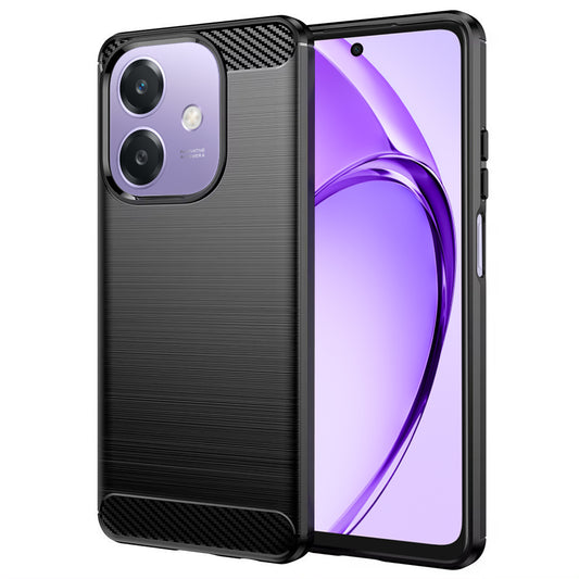 Funda para Oppo A3 4G / A3, Techsuit, Carbono, Negra
