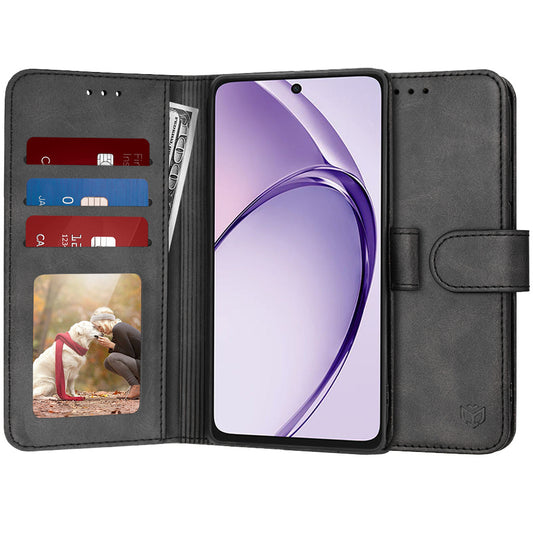 Funda para Oppo A3 4G / A3, Techsuit, Diary Book, Negra