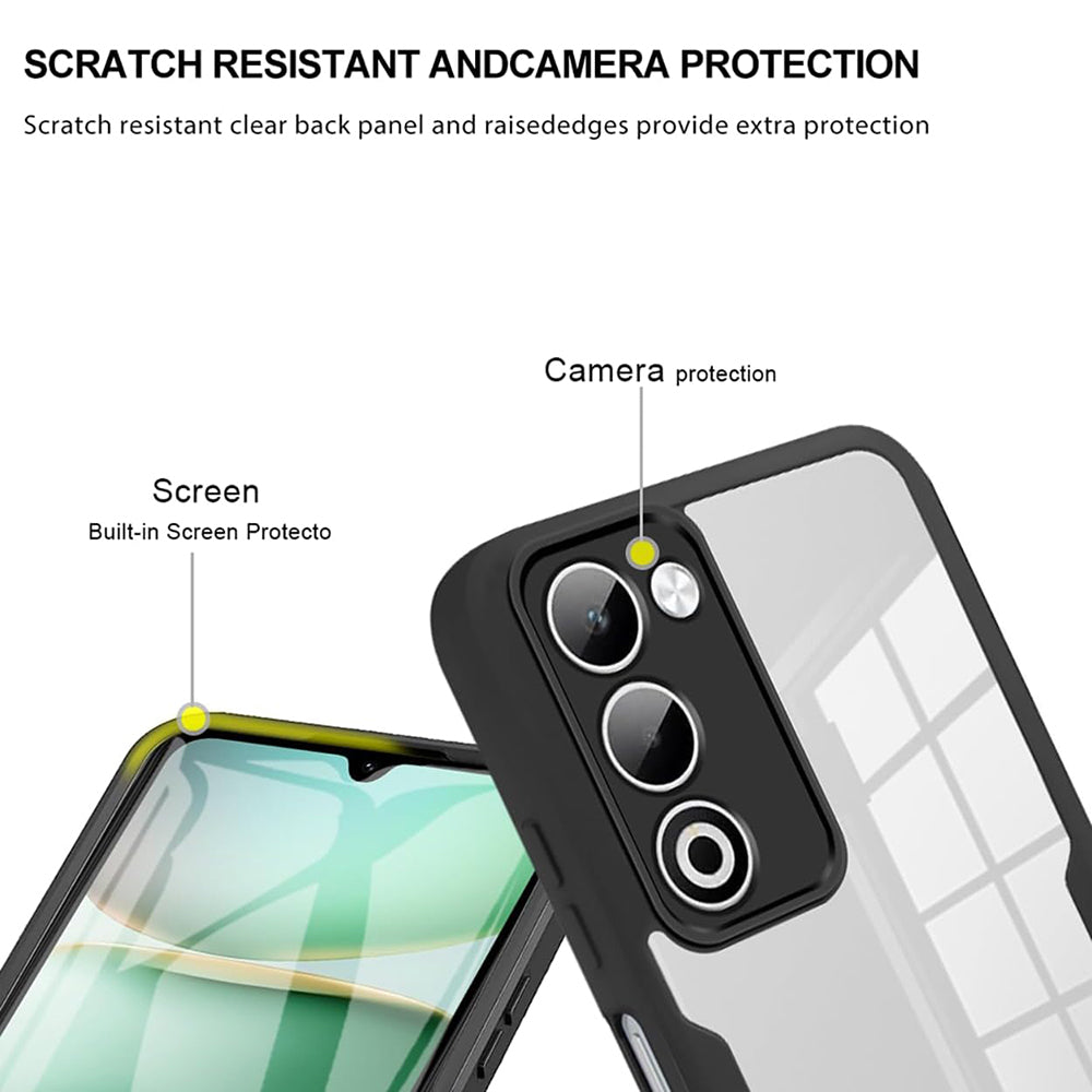 Funda para Oppo A5 4G / A5 5G, Techsuit, ColorVerse 360, Azul