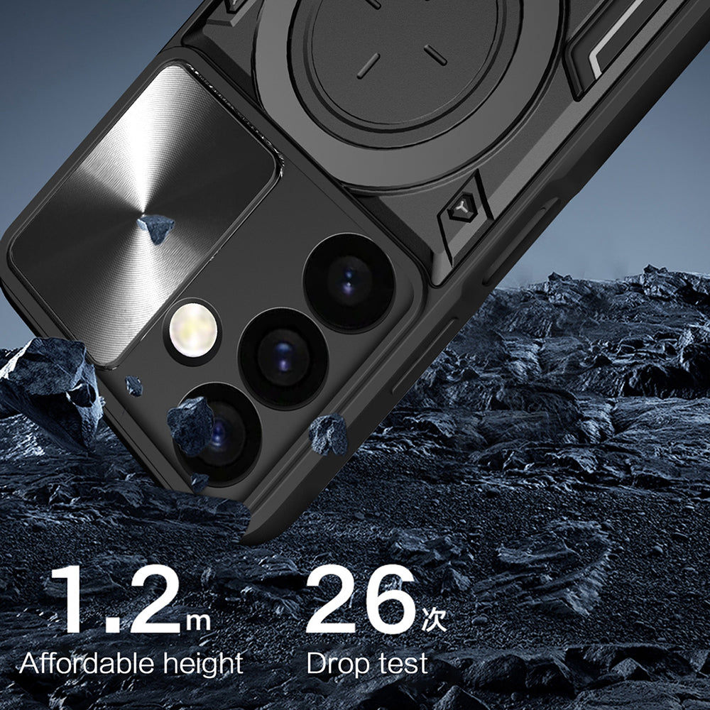 Funda para Oppo A5 Pro 4G / A5 Pro, Techsuit, CamGuard Pro, Negra