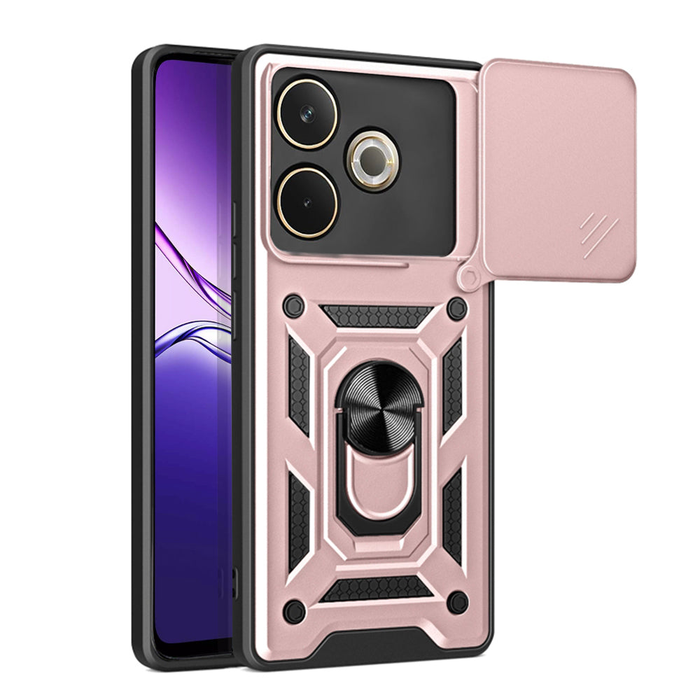 Funda para Oppo A5 Pro 4G / A5 Pro, Techsuit, CamShield, Rosa