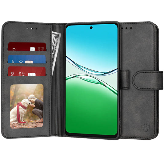 Funda para Oppo A5 Pro 4G / A5 Pro, Techsuit, Diary Book, Negra