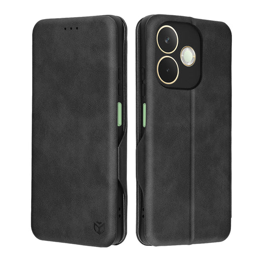 Funda para Oppo A5 Pro 4G / A5 Pro, Techsuit, Safe Wallet Plus, Negra
