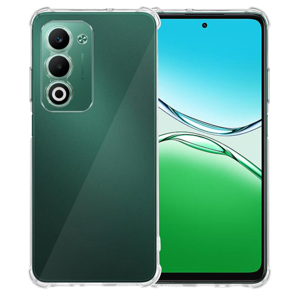 Funda para Oppo A5 4G, Techsuit, Antigolpes Transparente, Transparente