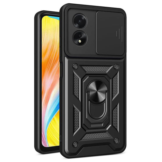 Funda para Oppo A58 4G, Techsuit, CamShield, Negra
