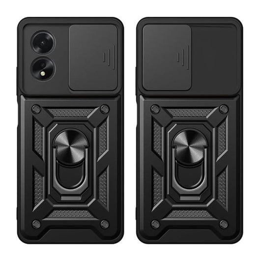 Funda para Oppo A58 4G, Techsuit, CamShield, Negra