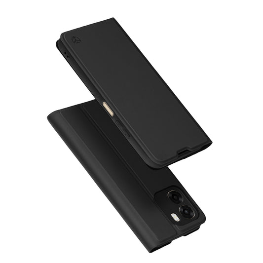 Funda para Oppo A6 4G, Techsuit, Magskin Book, Negra