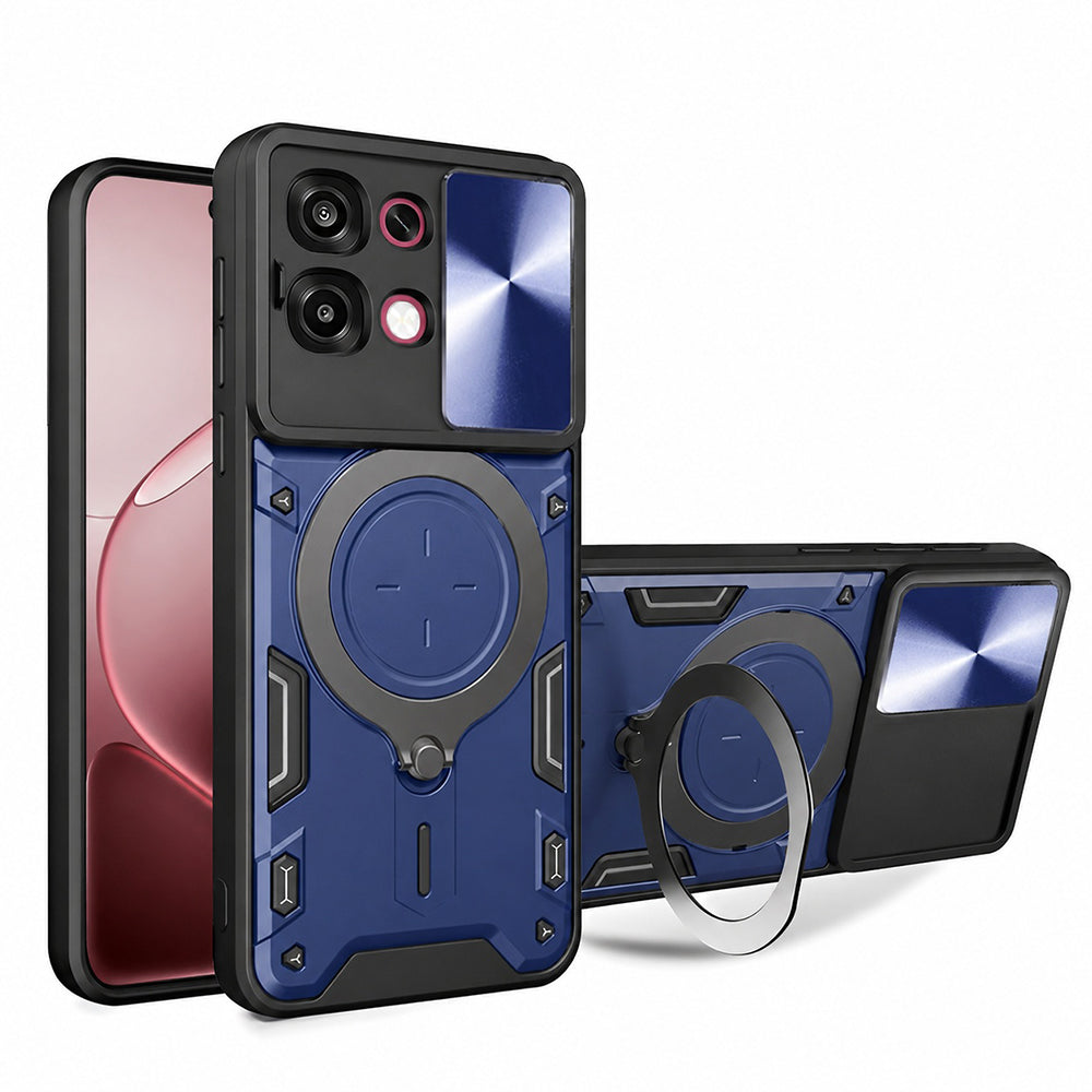 Funda para Oppo A6 Pro 5G / A6 Pro 4G, Techsuit, CamGuard Pro, Azul