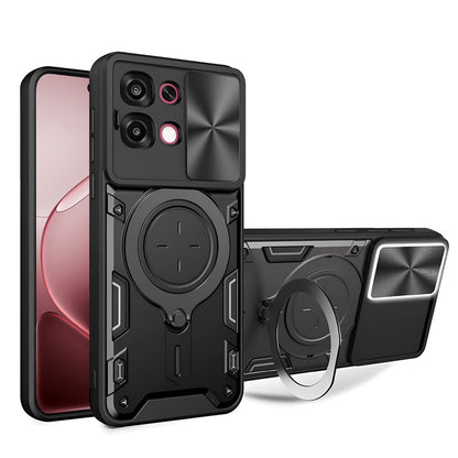 Funda para Oppo A6 Pro 5G / A6 Pro 4G, Techsuit, CamGuard Pro, Negra
