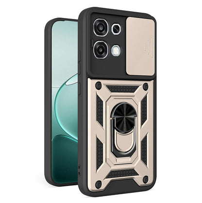 Funda para Oppo A6 Pro 5G / A6 Pro 4G, Techsuit, CamShield, Dorada
