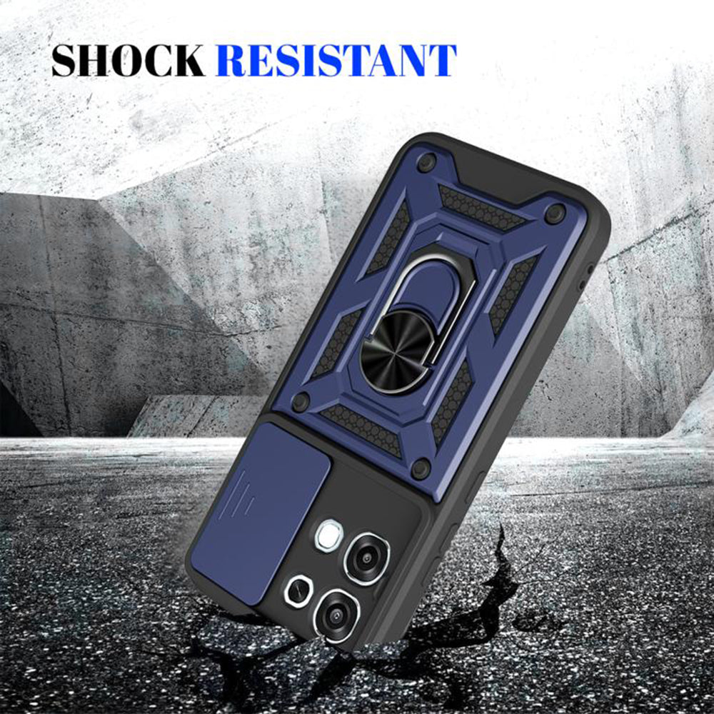 Funda para Oppo A6 Pro 5G / A6 Pro 4G, Techsuit, CamShield, Rosa Dorado