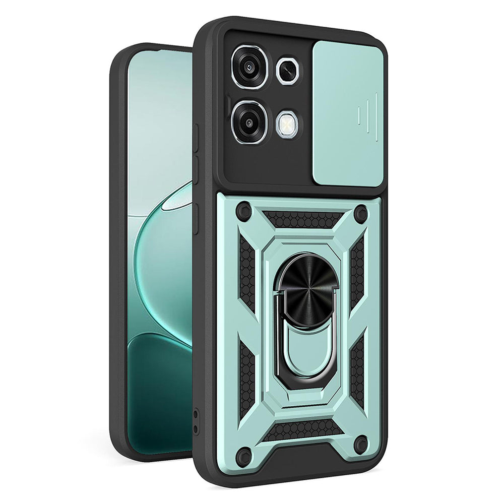 Funda para Oppo A6 Pro 5G / A6 Pro 4G, Techsuit, CamShield, Verde