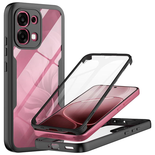 Funda para Oppo A6 Pro 5G / A6 Pro 4G, Techsuit, ColorVerse 360, Negra