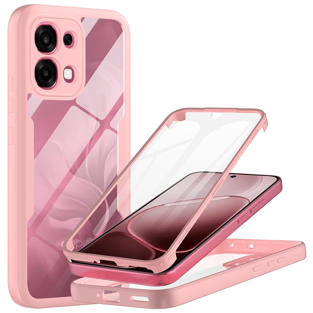 Funda para Oppo A6 Pro 5G / A6 Pro 4G, Techsuit, ColorVerse 360, Rosa