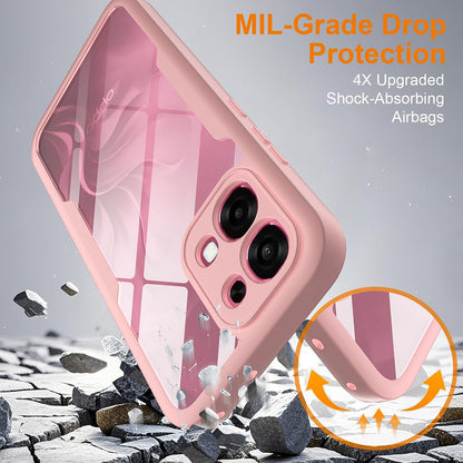 Funda para Oppo A6 Pro 5G / A6 Pro 4G, Techsuit, ColorVerse 360, Rosa