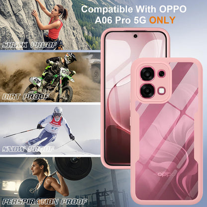 Funda para Oppo A6 Pro 5G / A6 Pro 4G, Techsuit, ColorVerse 360, Rosa