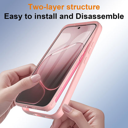 Funda para Oppo A6 Pro 5G / A6 Pro 4G, Techsuit, ColorVerse 360, Rosa