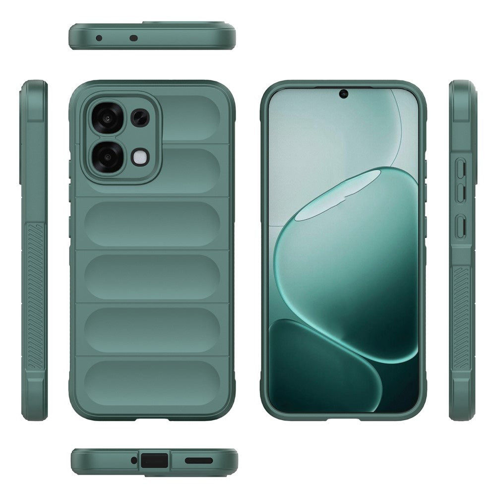 Funda para Oppo A6 Pro 5G / A6 Pro 4G, Techsuit, Magic Shield, Verde